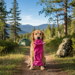 Jack and Vanilla speeltje voor honden, roze, 70 cm