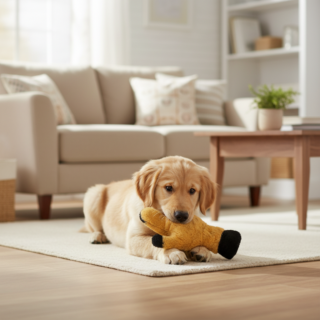 Jack and Vanilla speeltje voor honden, bruin, 20 cm