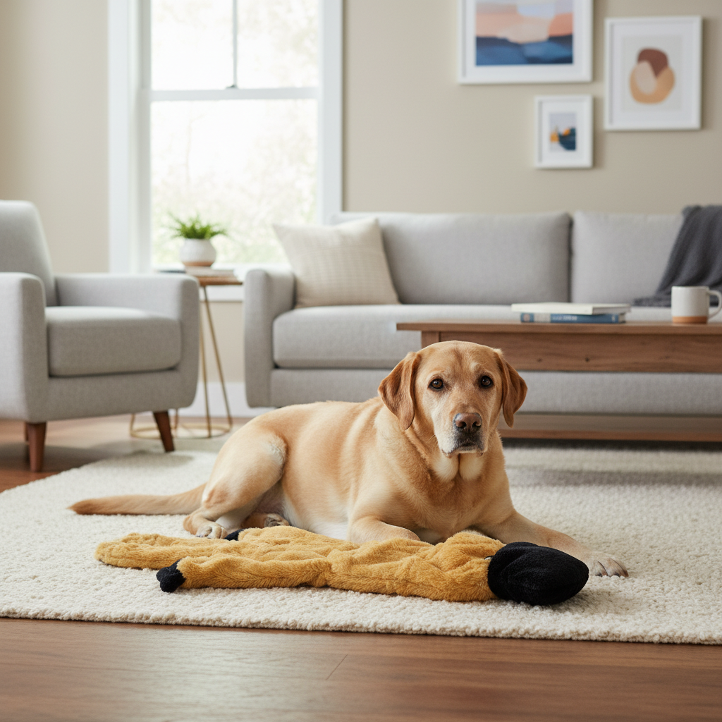 Jack and Vanilla speeltje voor honden, bruin, 70 cm