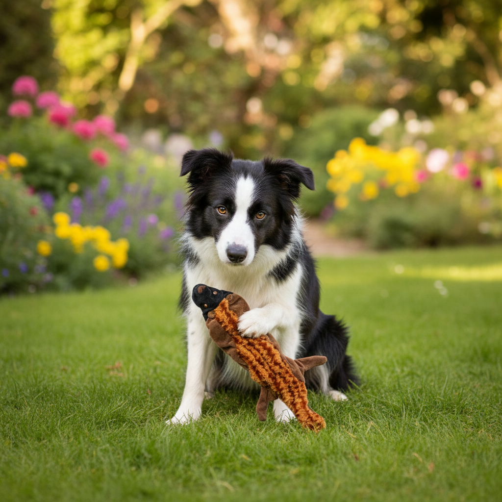 Jack and Vanilla speeltje voor honden, bruin, 70 cm