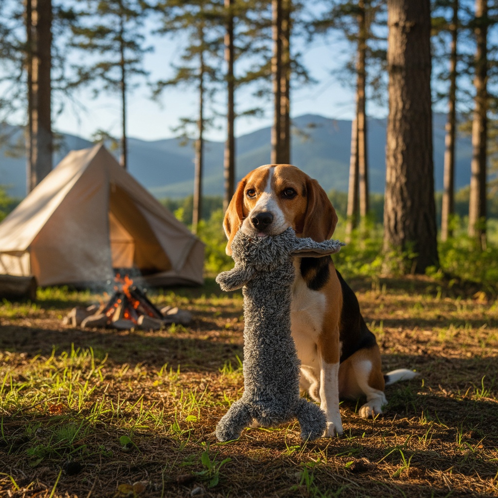 Jack and Vanilla speeltje voor honden, grijs, 70 cm