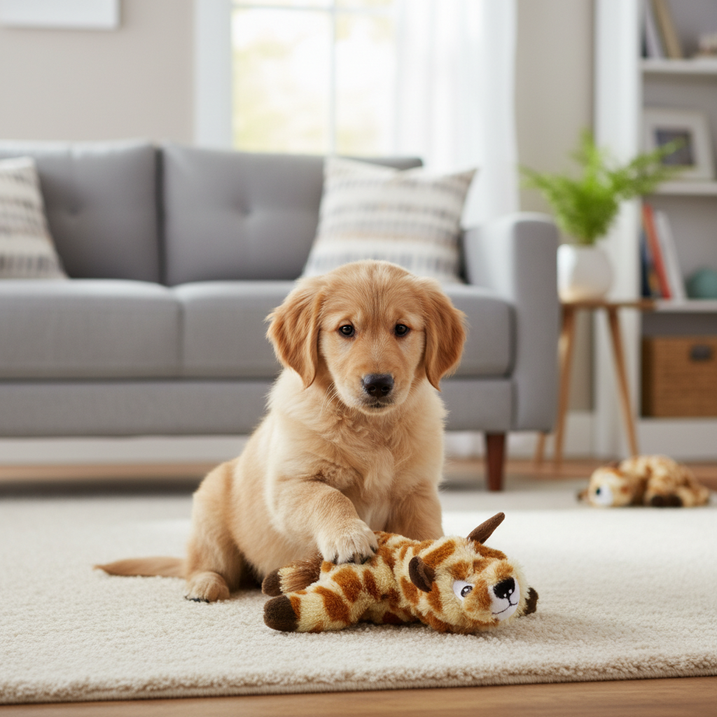 Jack and Vanilla speeltje voor honden, bruin, 20 cm