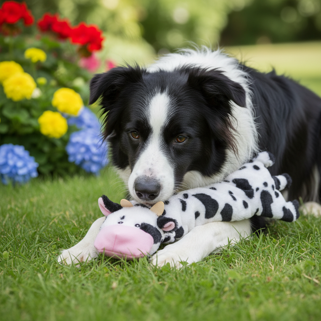 Jack and Vanilla speeltje voor honden, wit, 70 cm