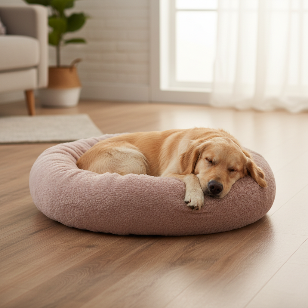 Jack and Vanilla mand voor honden, roze, 45 cm