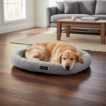 Jack and Vanilla mand voor honden en katten, lichtgrijs, 55 cm