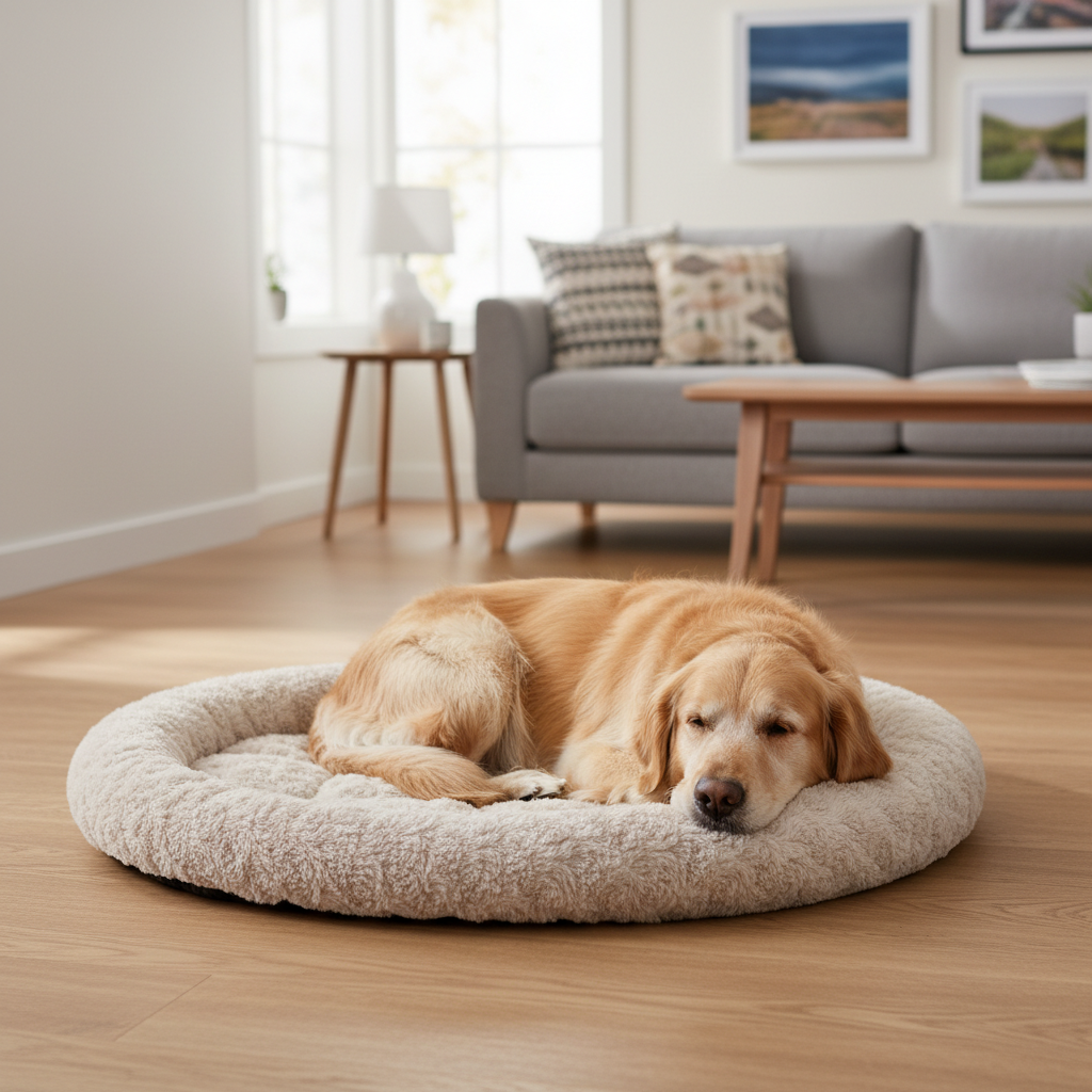 Jack and Vanilla mand voor honden en katten, beige, 55 cm