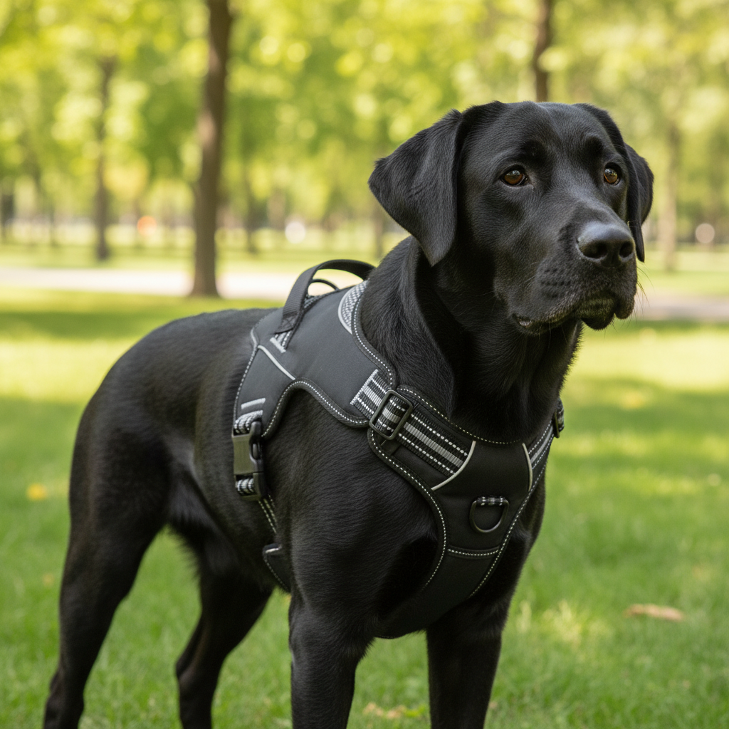 Jack and Vanilla tuigje voor honden, grijs, 55 cm