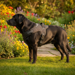 Jack and Vanilla tuigje voor honden, grijs, 55 cm