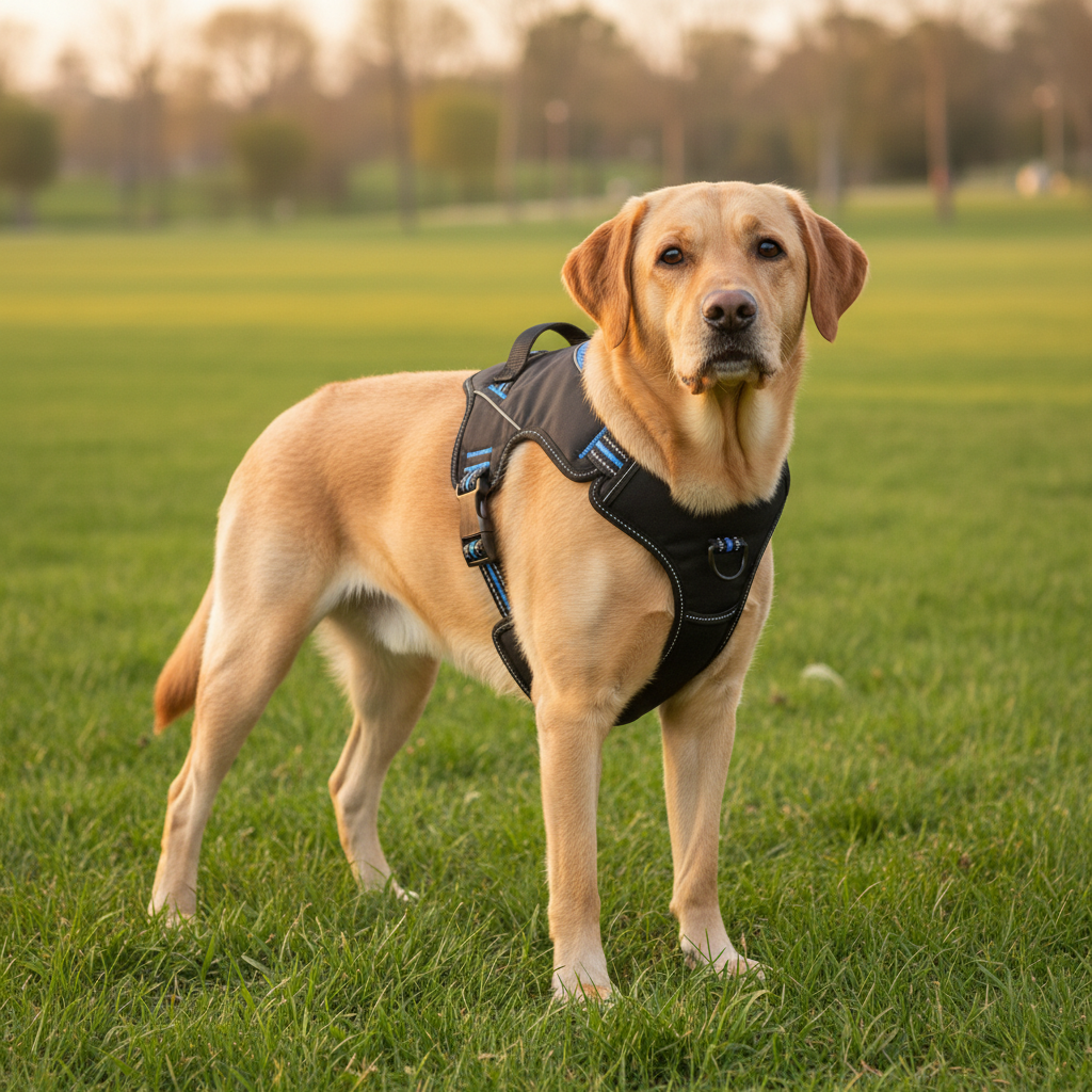 Jack and Vanilla tuigje voor honden, blauw, 55 cm