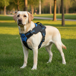 Jack and Vanilla tuigje voor honden, blauw, 60 cm
