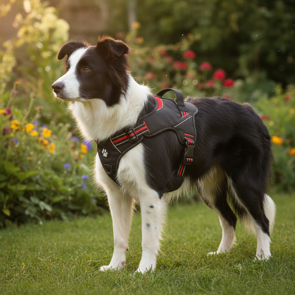 Jack and Vanilla tuigje voor honden, rood, 55 cm