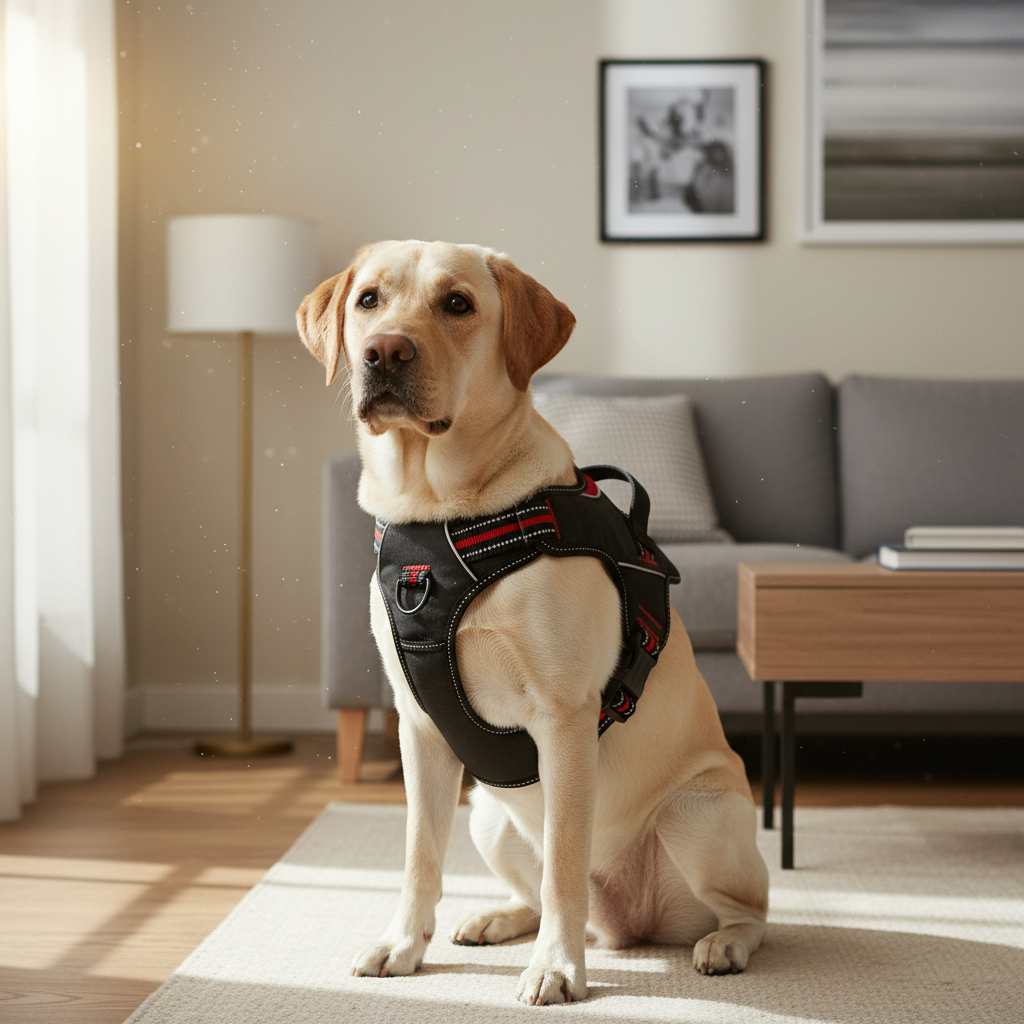 Jack and Vanilla tuigje voor honden, rood, 55 cm