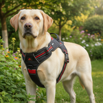 Jack and Vanilla tuigje voor honden, rood, 60 cm