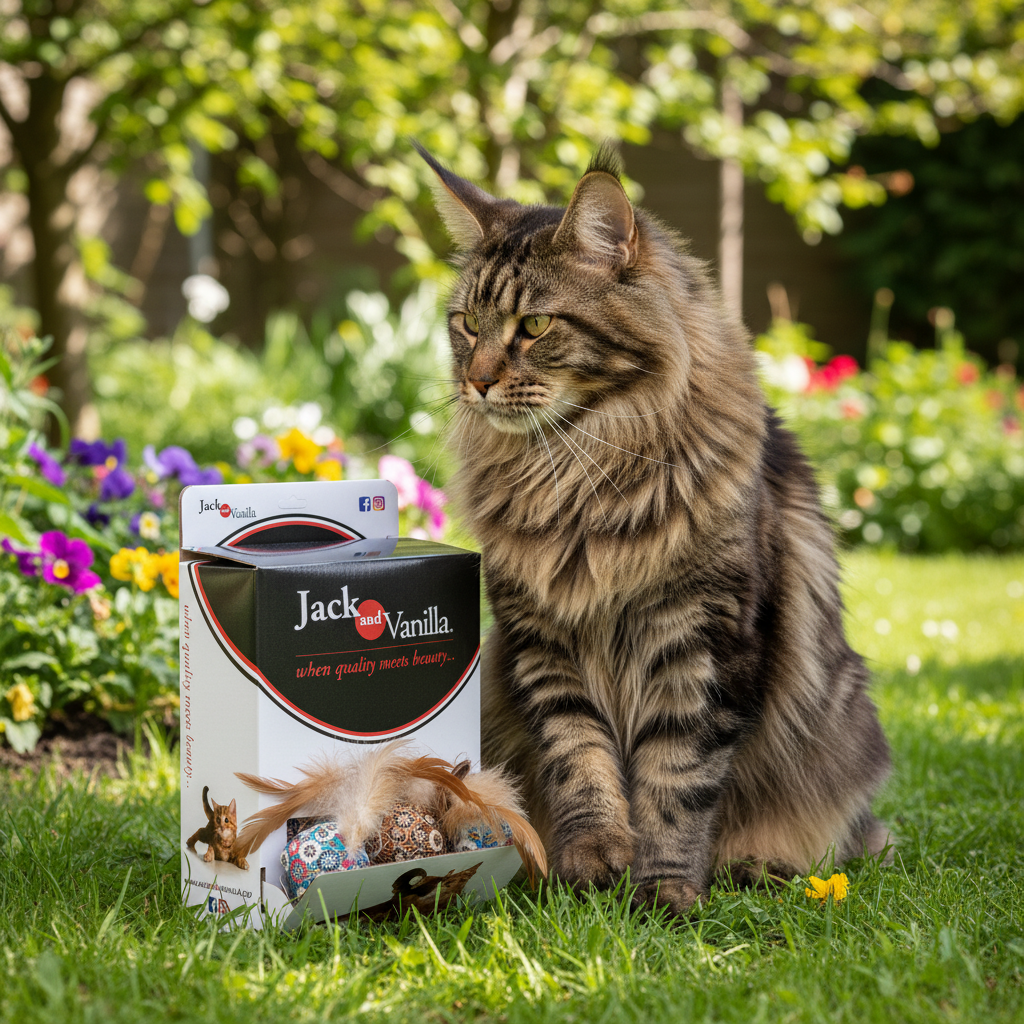 Jack and Vanilla speeltje voor katten, 7 cm