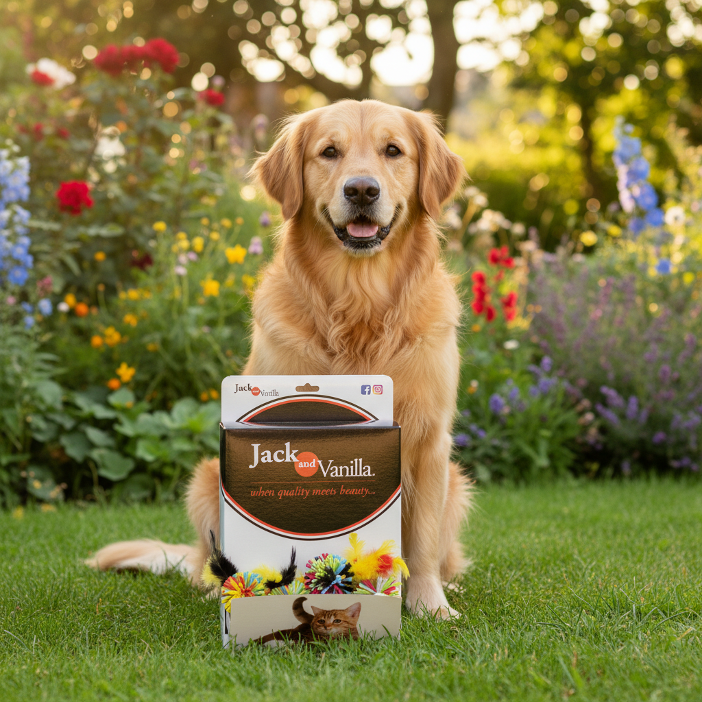 Jack and Vanilla speeltje voor katten, 7 cm