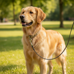 Jack and Vanilla hondenlijn voor honden, goud, 100 cm