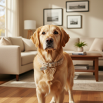 Jack and Vanilla halsband voor honden, roze, 45 cm