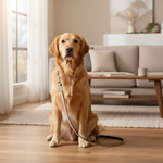 Jack and Vanilla hondenlijn voor honden, roze, 100 cm