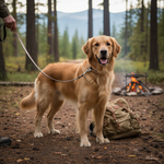 Jack and Vanilla hondenlijn voor honden, roze, 100 cm