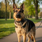 Jack and Vanilla hondenlijn voor honden, zilver, 100 cm