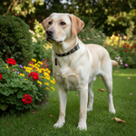 Jack and Vanilla halsband voor honden, zwart, 45 cm
