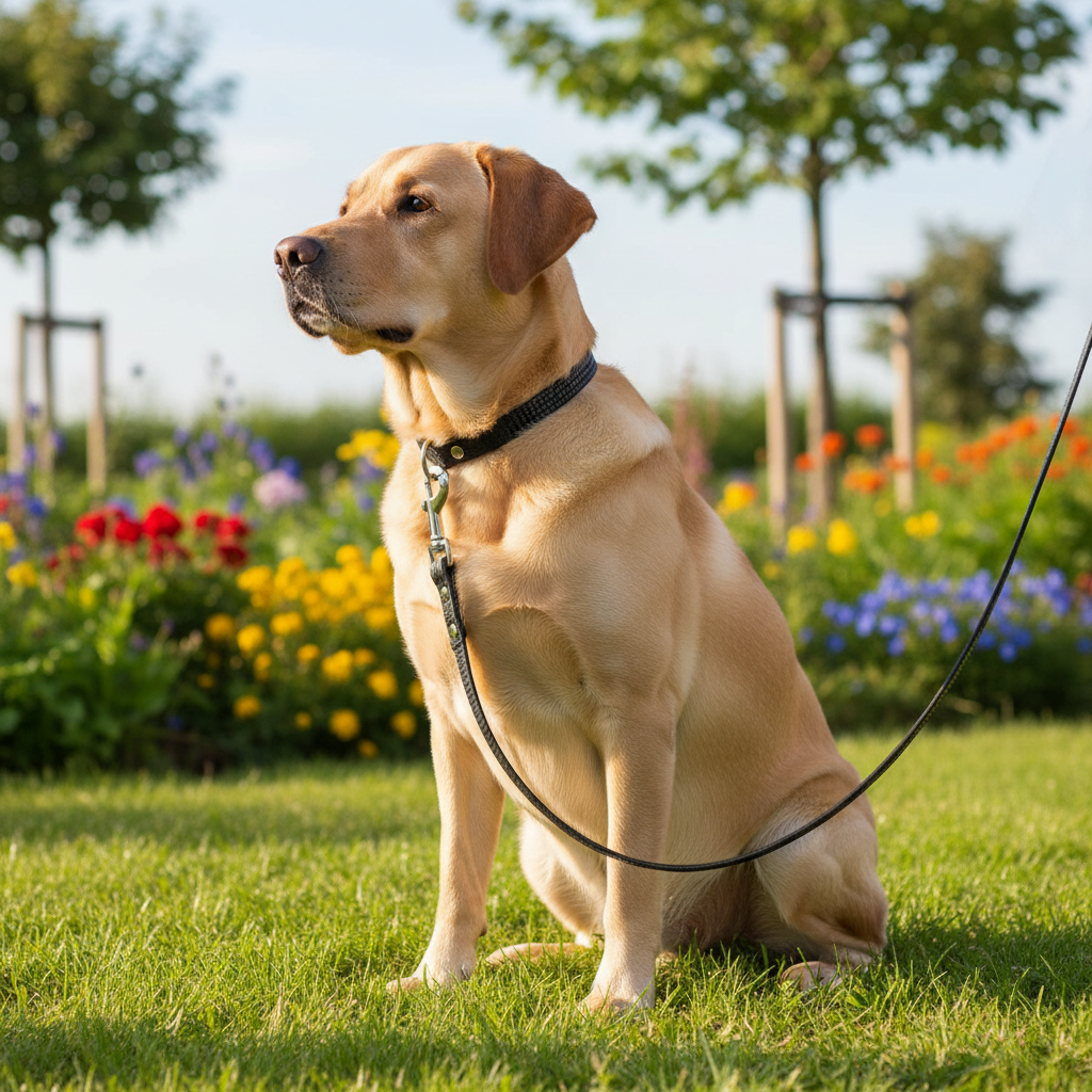 Jack and Vanilla hondenlijn voor honden, zwart, 100 cm