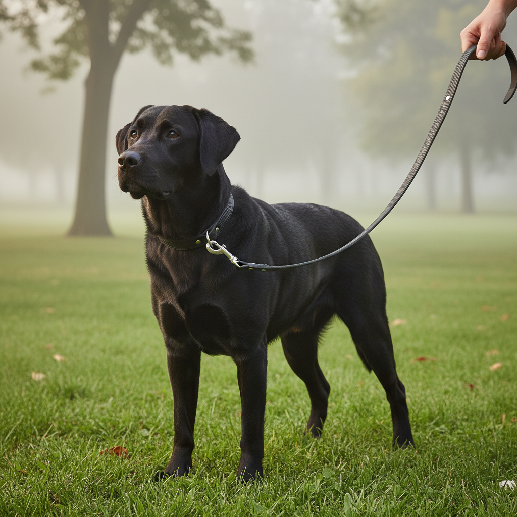 Jack and Vanilla hondenlijn voor honden, zwart, 100 cm