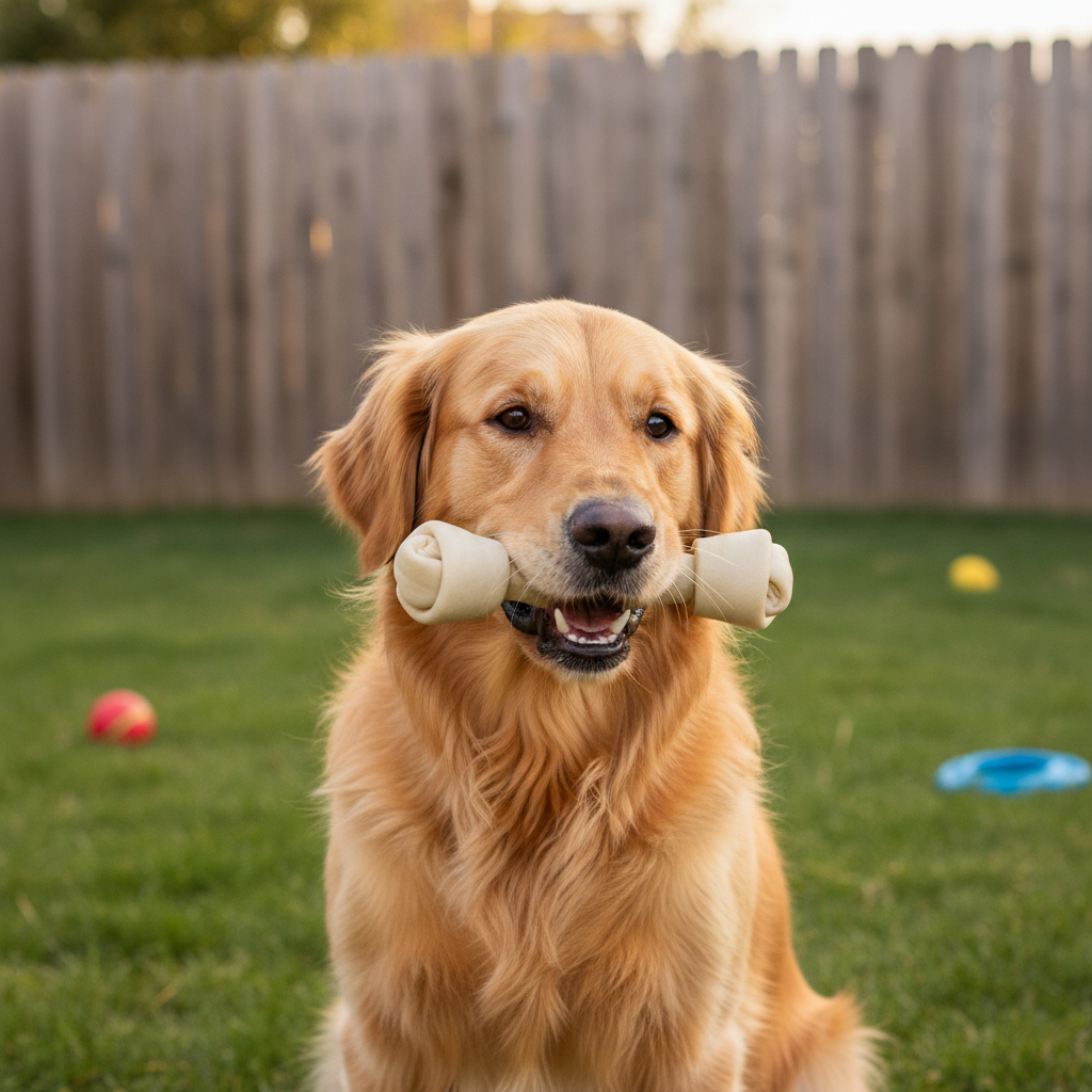 Haba's kauwbot voor honden