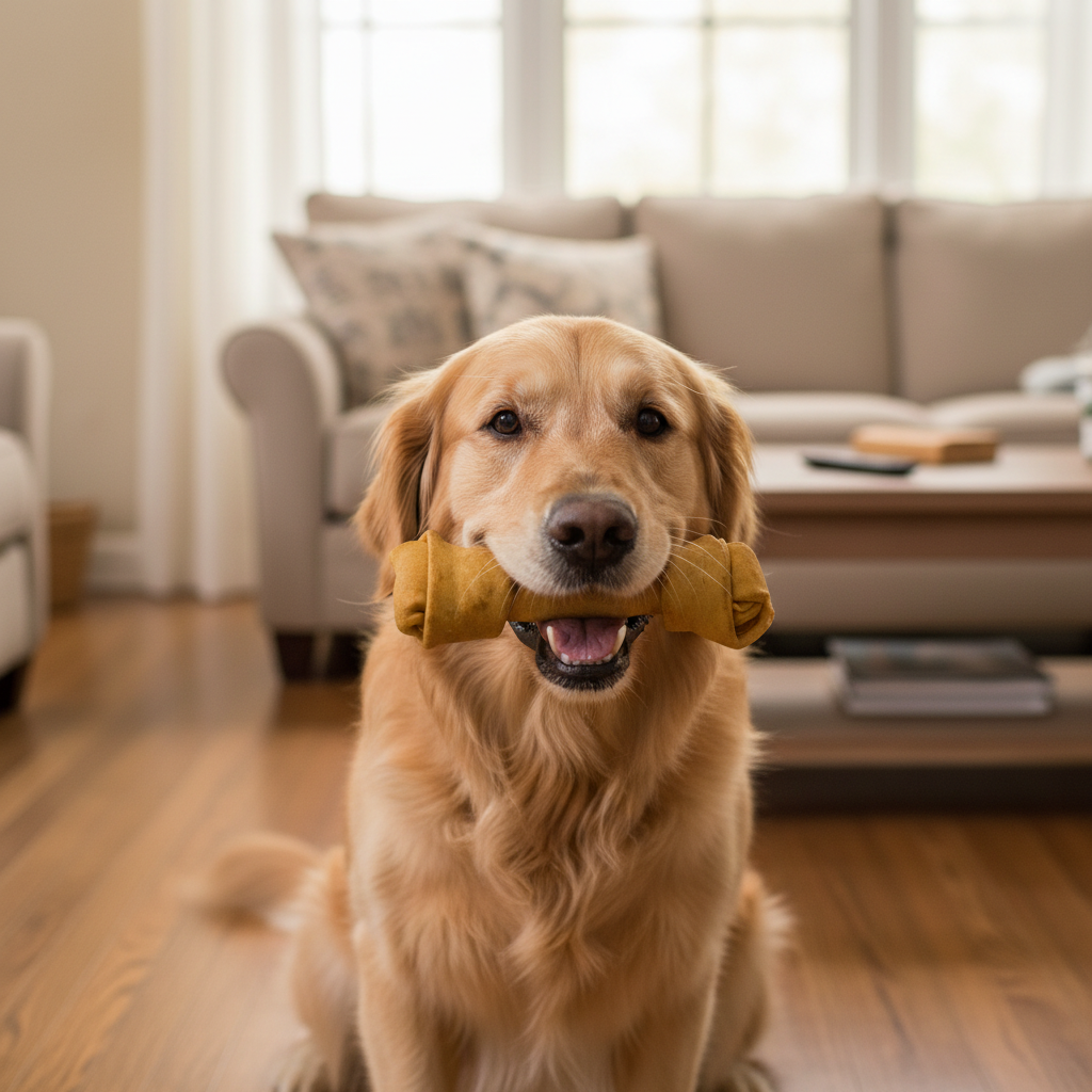 Haba's kauwbot voor honden