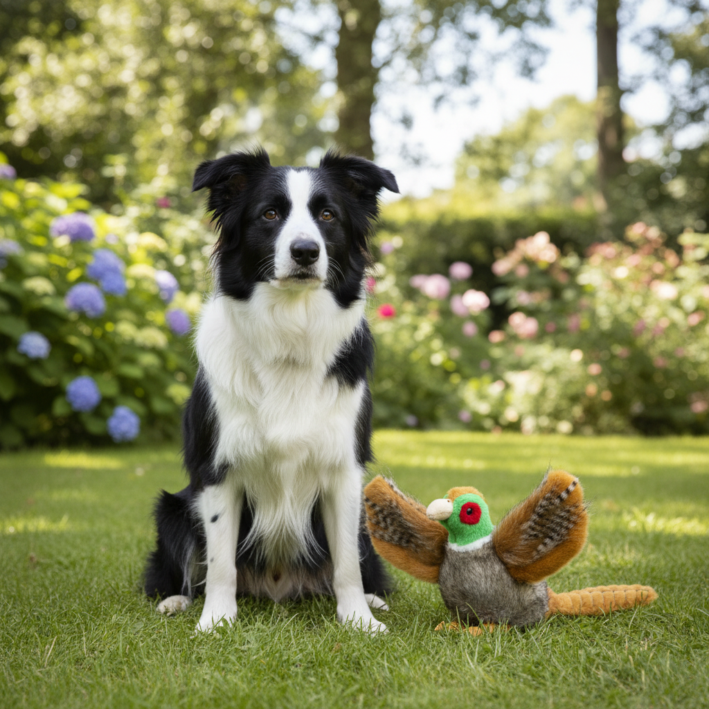 Jack and Vanilla speeltje voor honden, grijs, 28 cm