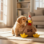 Jack and Vanilla speeltje voor honden, bruin, 100 cm