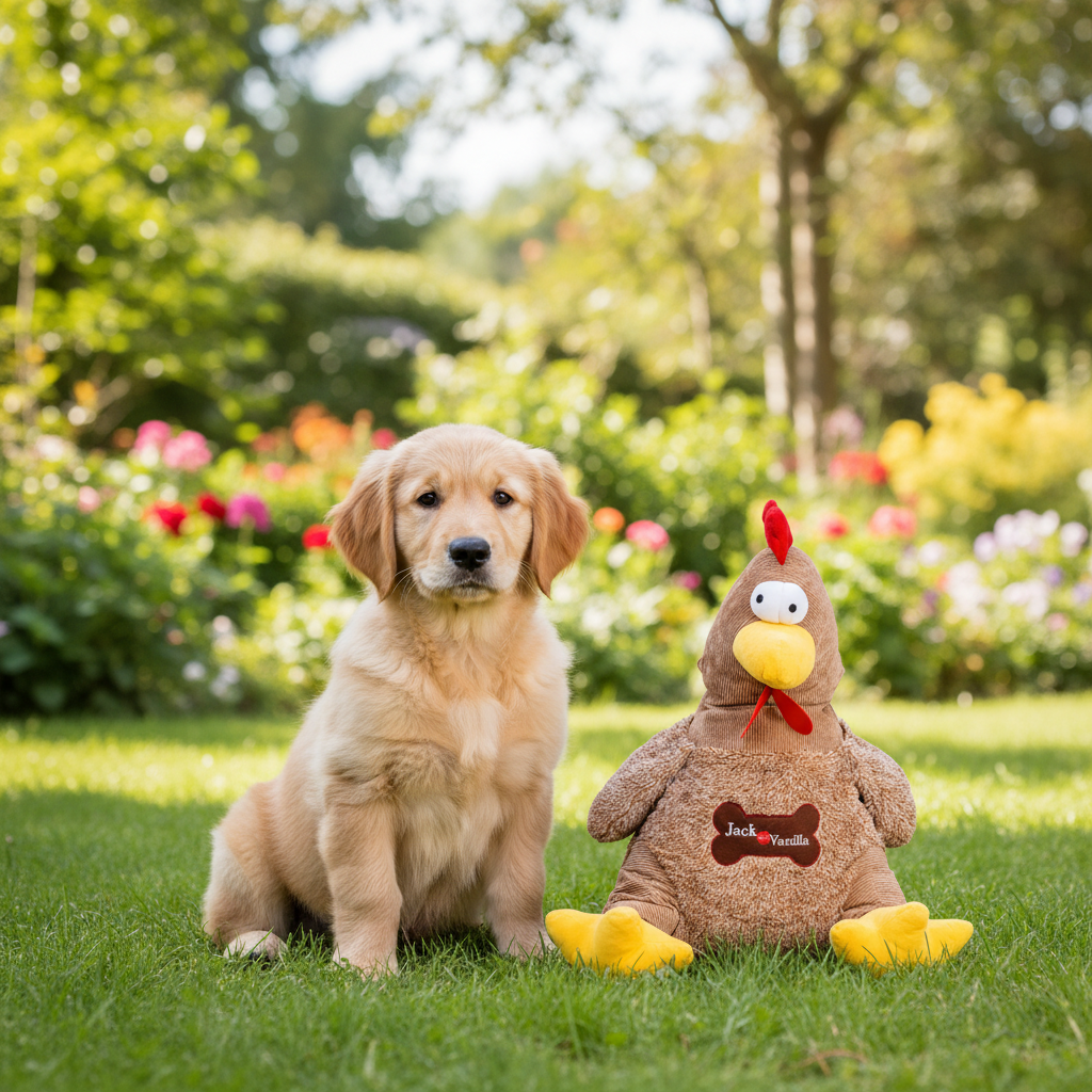 Jack and Vanilla speeltje voor honden, bruin, 100 cm