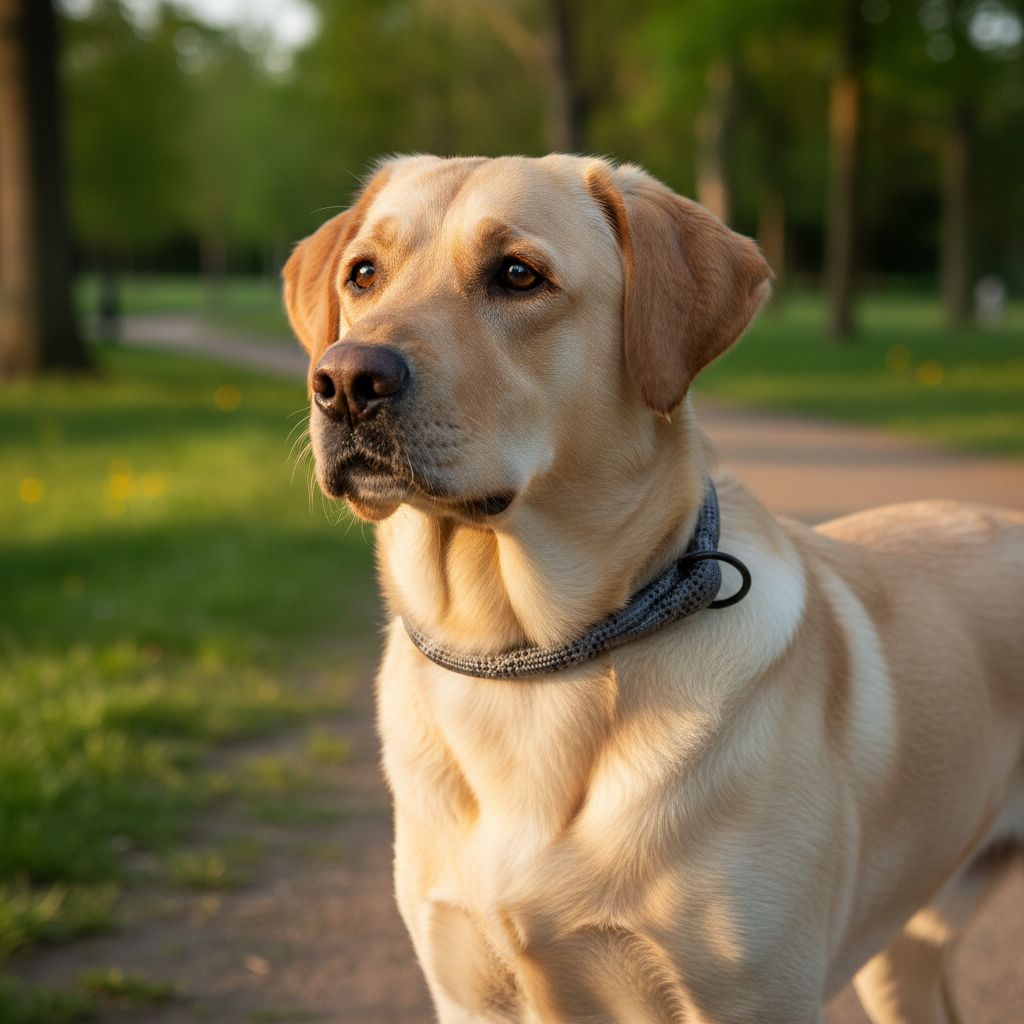 Jack and Vanilla halsband voor honden, grijs, 50 cm
