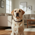 Jack and Vanilla halsband voor honden, zwart, 35 cm