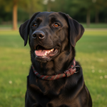 Jack and Vanilla halsband voor honden, zwart, 40 cm