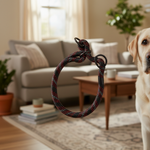 Jack and Vanilla halsband voor honden, zwart, 40 cm