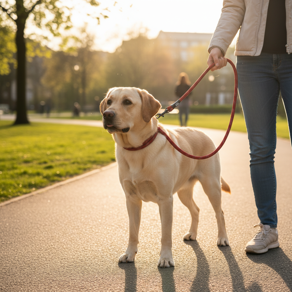 Jack and Vanilla product voor honden, rood, 140 cm