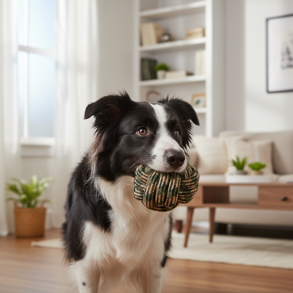 Jack and Vanilla speeltje voor honden, bruin, 13 cm