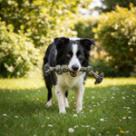 Jack and Vanilla speeltje voor honden, bruin, 30 cm