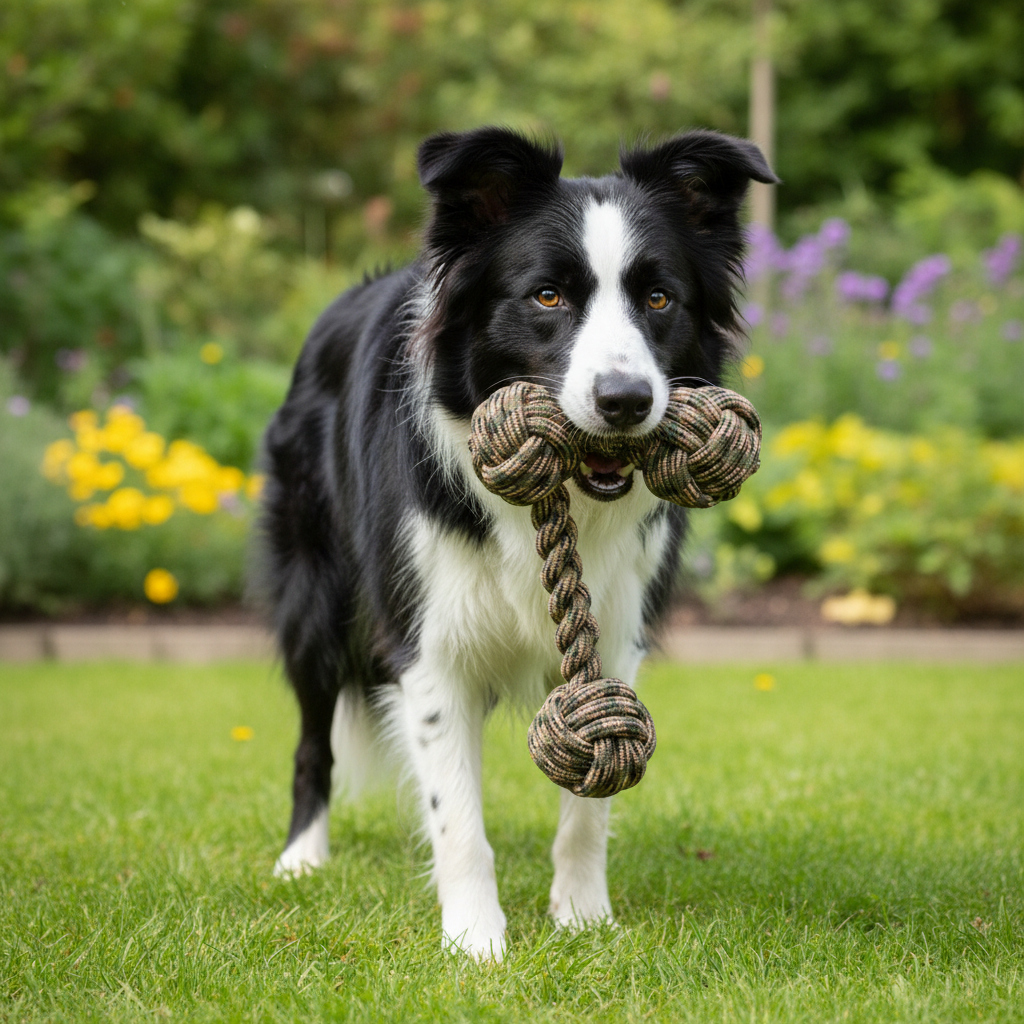 Jack and Vanilla speeltje voor honden, bruin, 48 cm