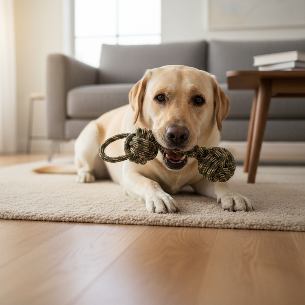 Jack and Vanilla speeltje voor honden, bruin, 64 cm