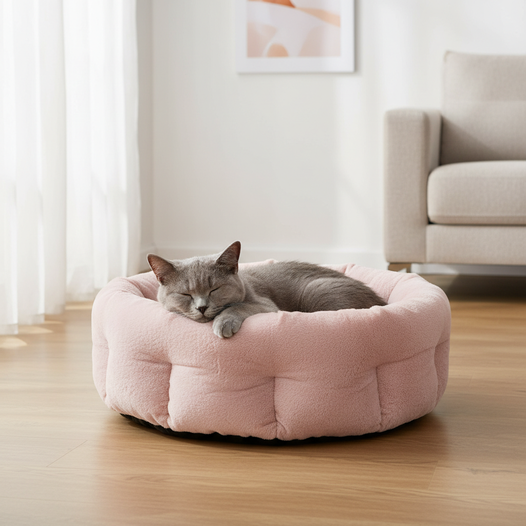 Jack and Vanilla mand voor honden, roze, 70 cm