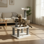 Jack and Vanilla krabpaal voor katten, creme, 58 cm