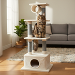 Jack and Vanilla krabpaal voor katten, grijs, 60 cm