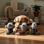Jack and Vanilla speeltje voor honden, grijs, 18 cm