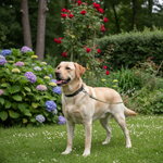 Jack and Vanilla hondenlijn voor honden, groen, 180 cm