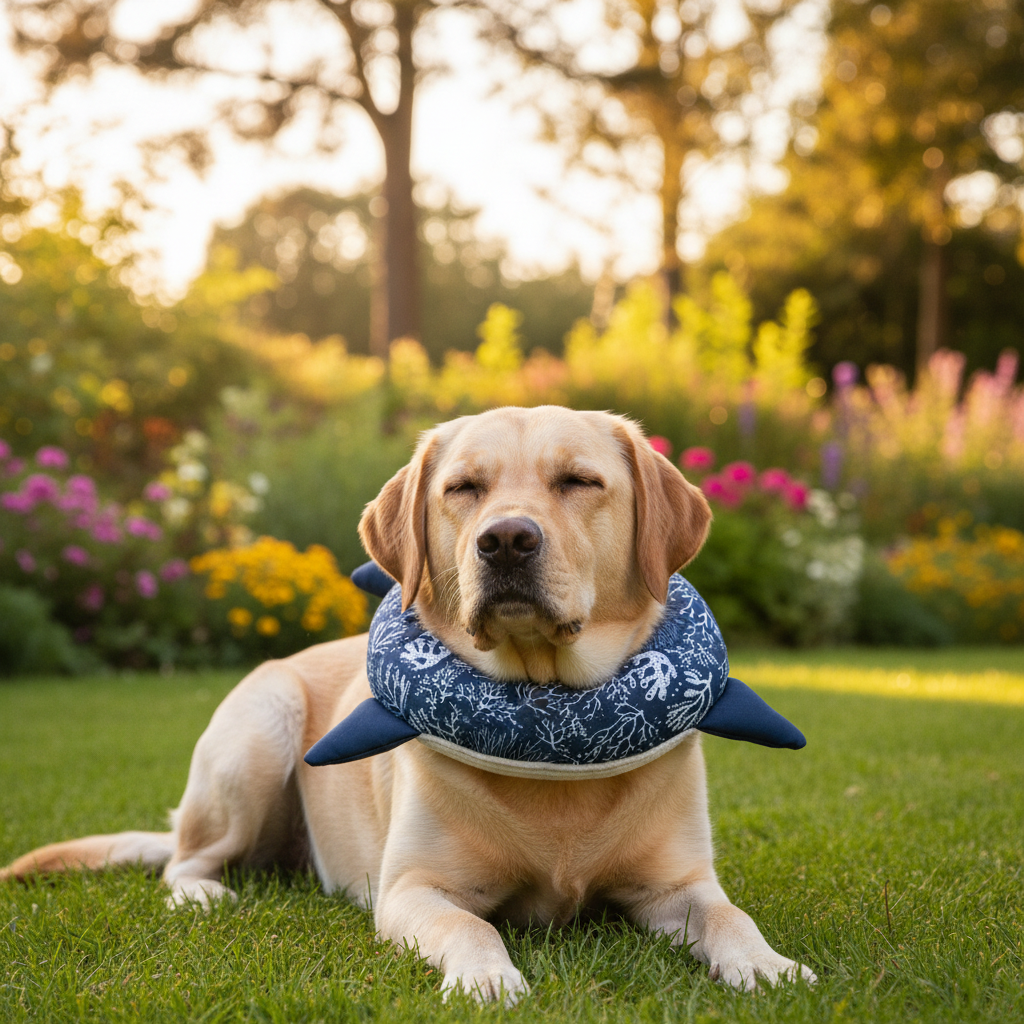 Jack and Vanilla speeltje voor honden, blauw, 22 cm