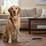 Jack and Vanilla hondenlijn voor honden, zwart, 120 cm
