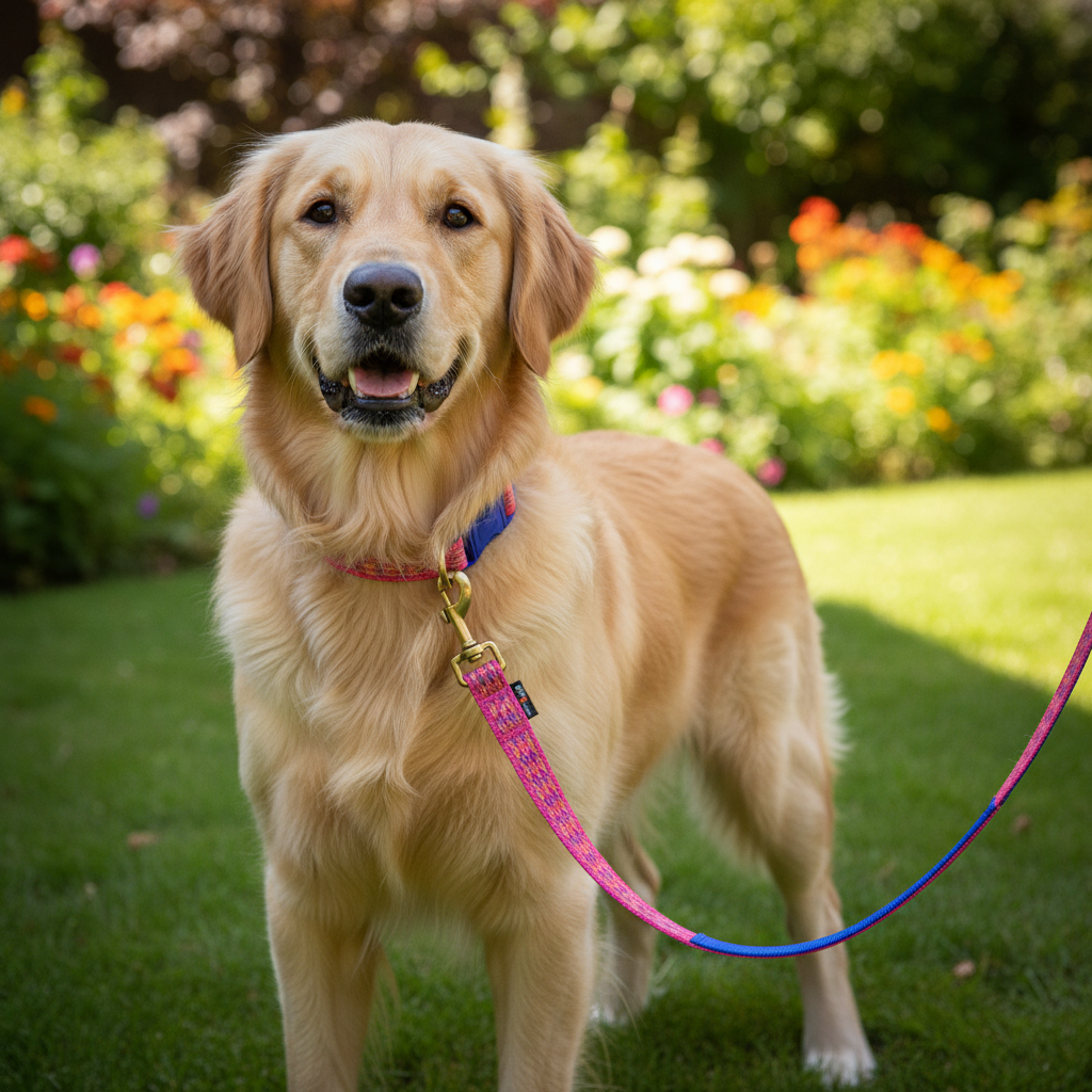 Jack and Vanilla hondenlijn voor honden, 120 cm