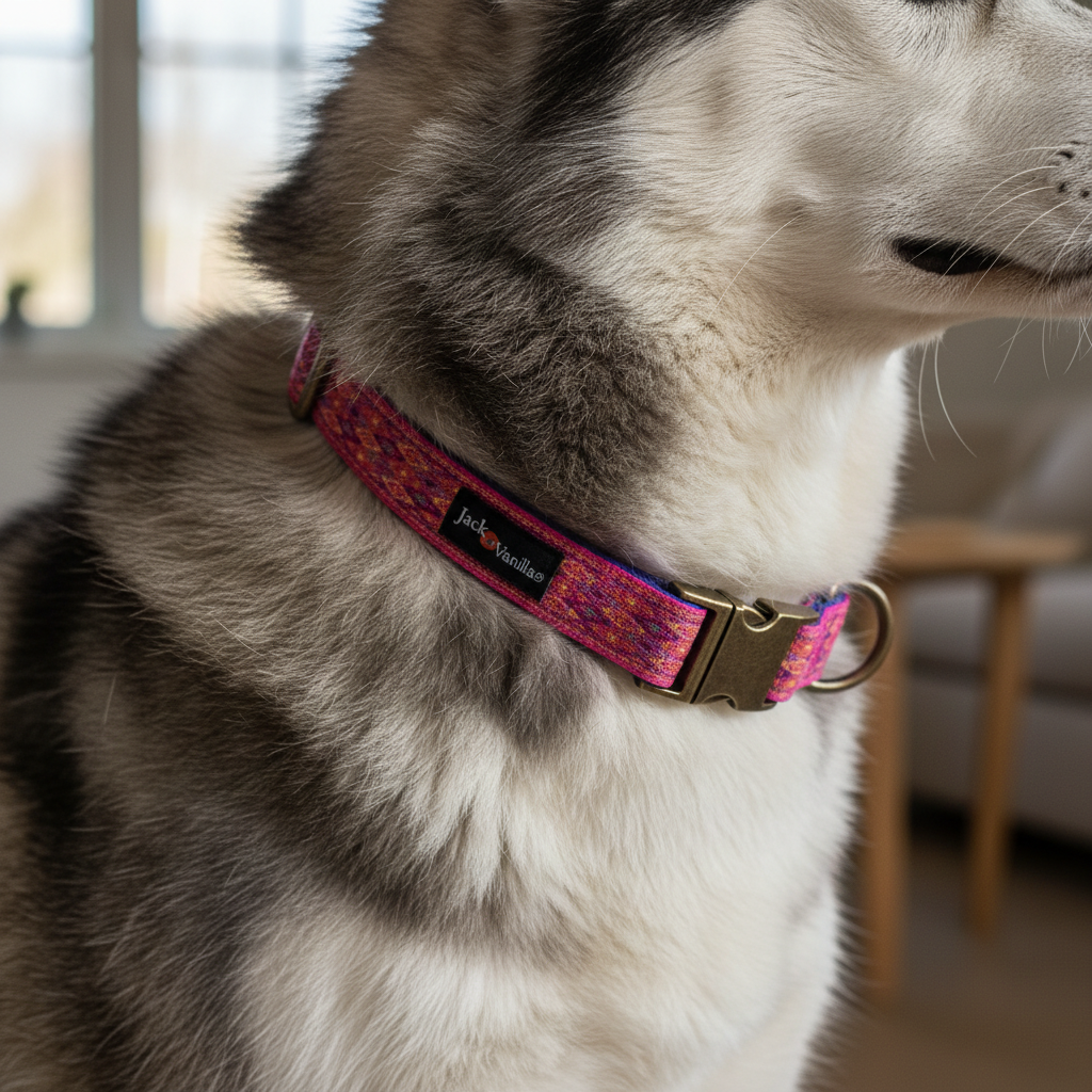 Jack and Vanilla halsband voor honden, 65 cm